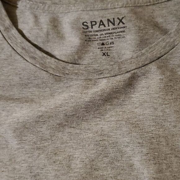 SPANX COTTON COMPRESSION UNDERSHIRT XL - Picture 3 of 7